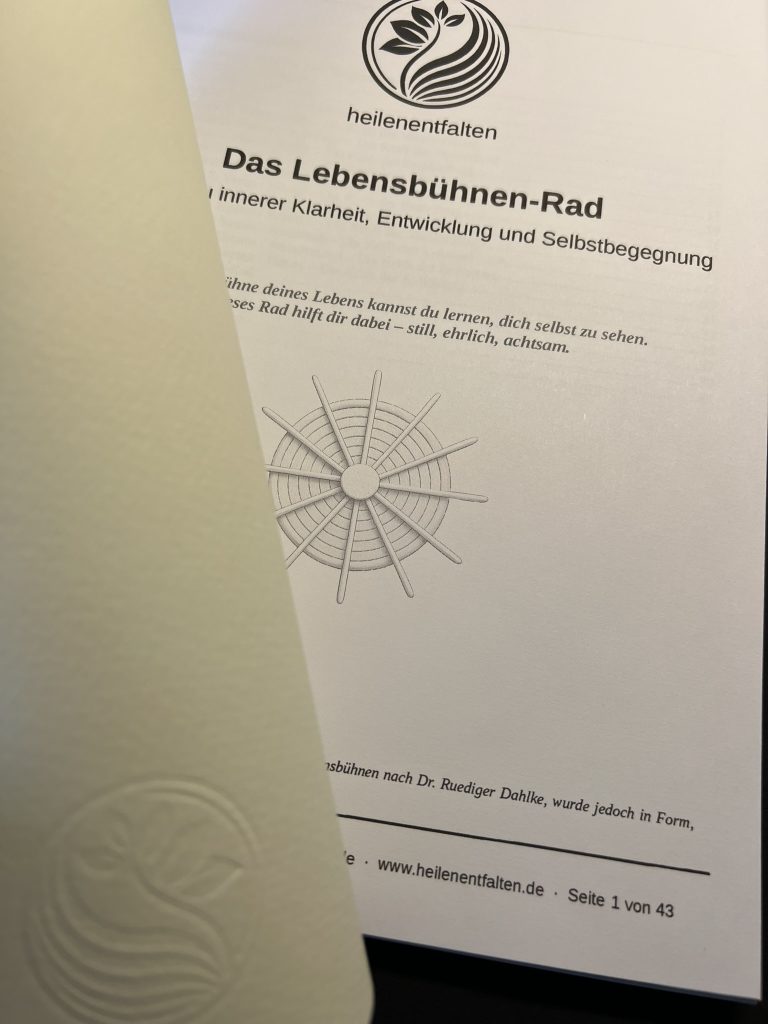 Arbeitsheft "Das Lebensbühnen-Rad"