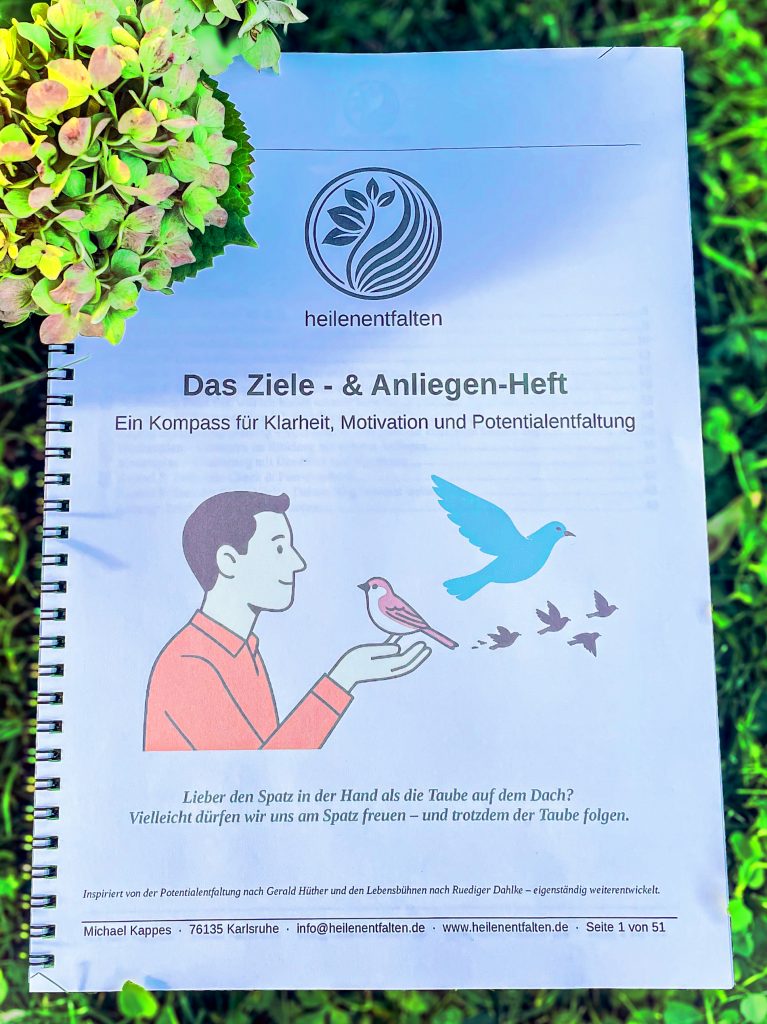 Arbeitsheft "Das Ziele- & Anliegen-Heft"